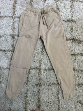 Nike Women’s XS Tan Fleece Joggers